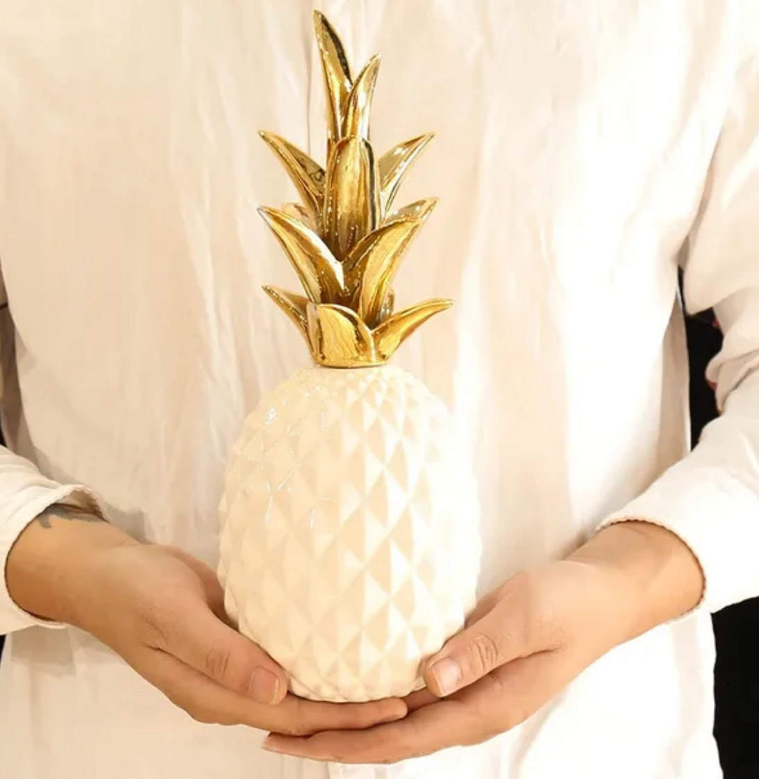 PineLux - Elegante ananas woondecoratie